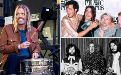 Las estrellas de Led Zeppelin y Nirvana se unen al concierto de homenaje a Taylor Hawkins en Wembley