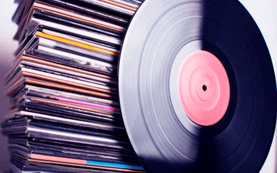 El peligro de apilar los discos de vinilo