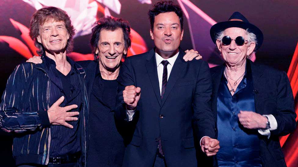 The Rolling Stones y Jimmy Fallon