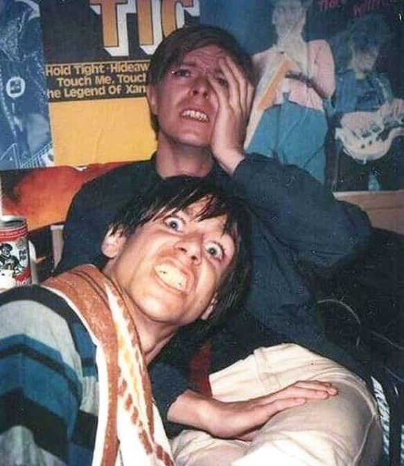 Iggy Pop y Bowie